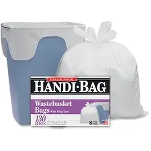 Aep Industries Webster Handi-Bag Wastebasket Bags - 8 gal -