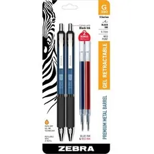 Zebra ZEB 40212 Pen G-350 Gel Pen - Gel-based Ink - Metal Barrel - 2  