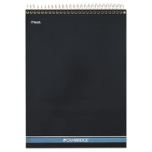 59882 | Mead Products 70 Sheet Navy Wire Bound Notepad,