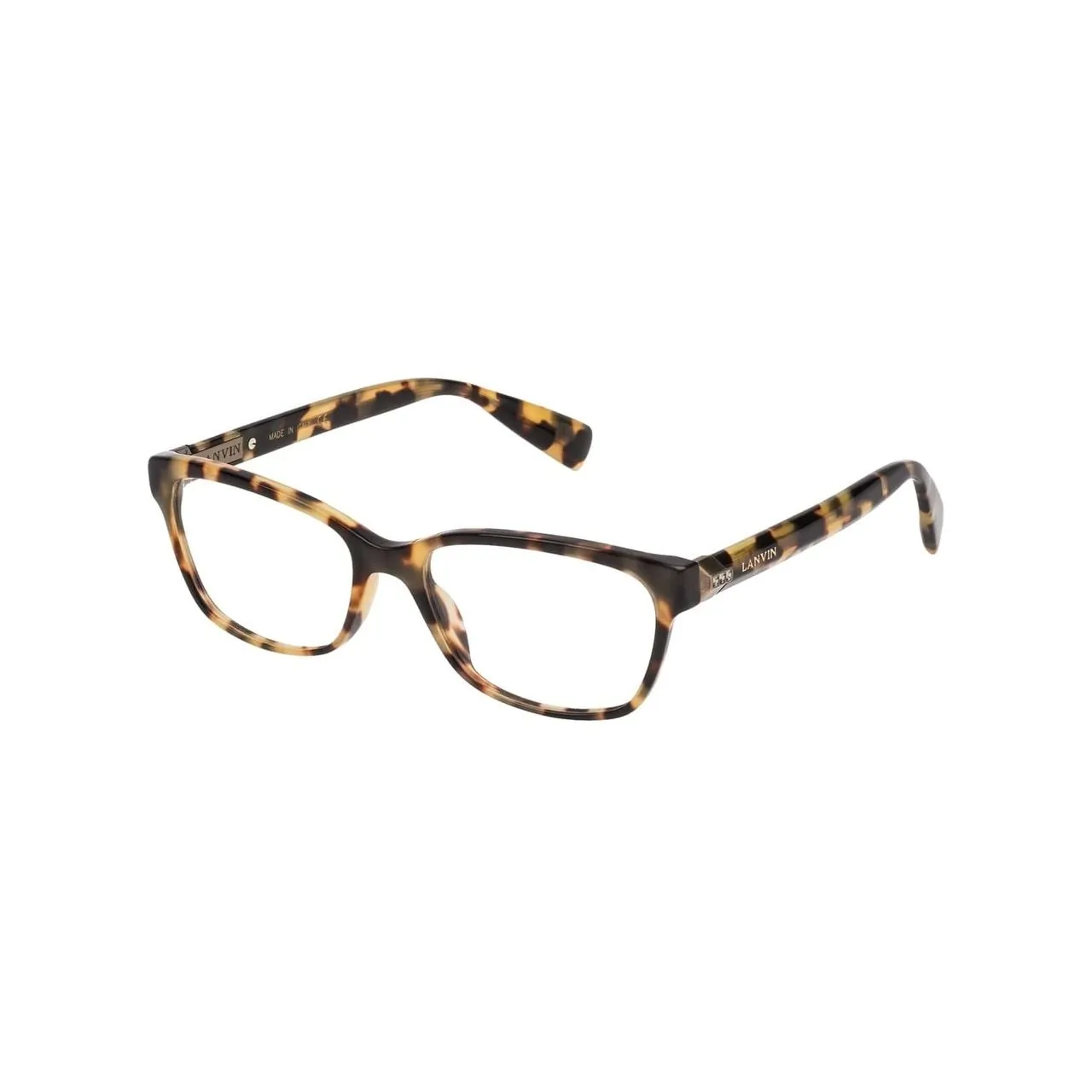 Lanvin VLN 706S-0777 Vln 706s-0777 Brown Honey Havana Rectangular Wome