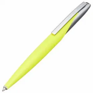 St 444107 S.t. Dupont Jet 8 Sunny Resin Yellow W Chrome Trim Ballpoint