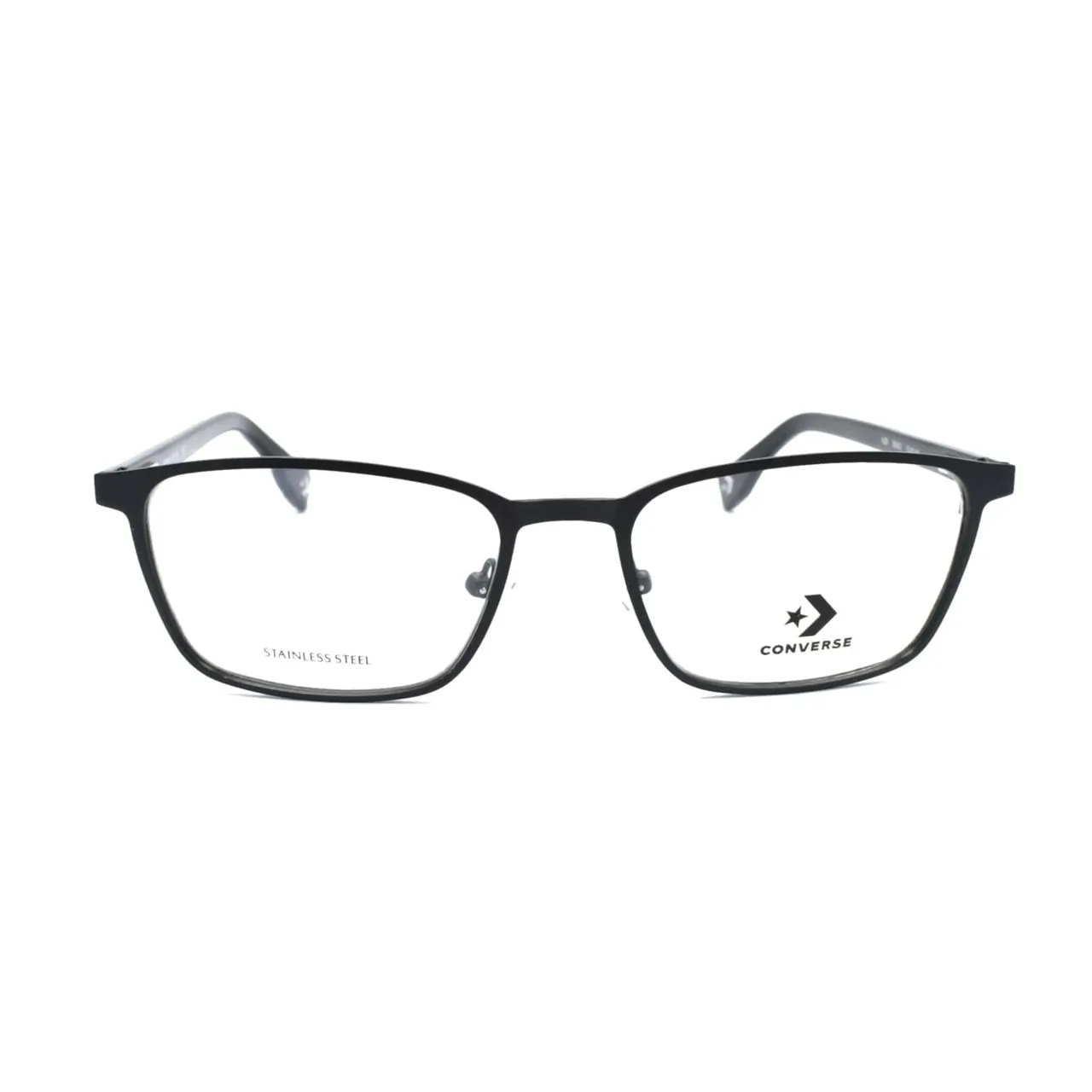 Converse A228 Black Square Men's Metal Eyeglasses