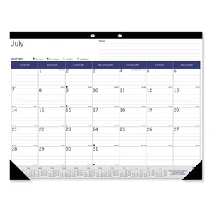 Rediform Office Products 2023 Monthly Desk Pad Calendar
