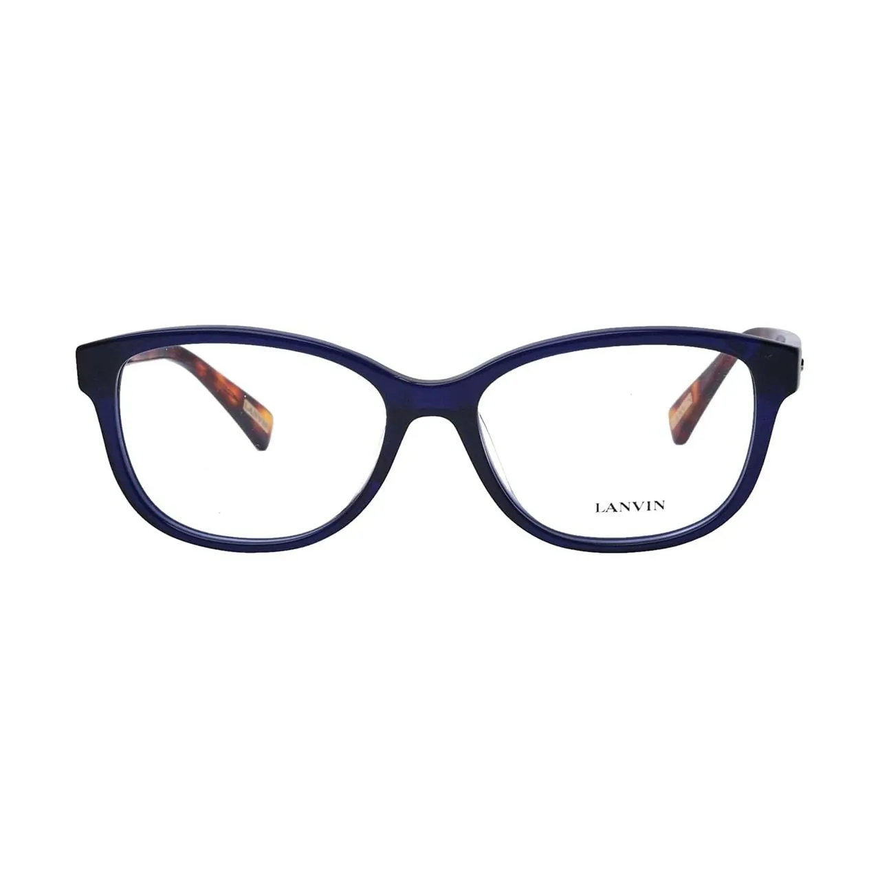 Lanvin VLN 662M-0W47 Vln 662m-0w47 Shiny Blue Square Women's Acetate E