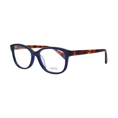 Lanvin VLN 662M-0W47 Vln 662m-0w47 Shiny Blue Square Women's Acetate E