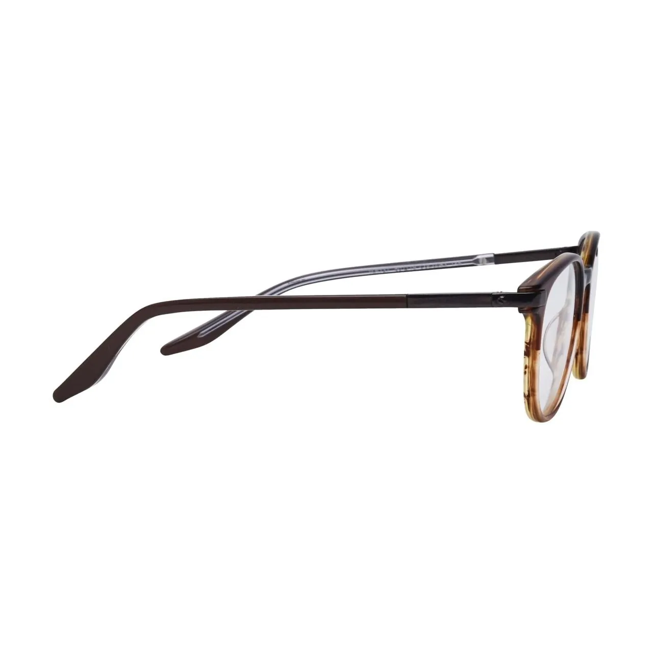 Lanvin VLN 737-0D83 Vln 737-0d83 Brown Square Unisex Acetate Eyeglasse