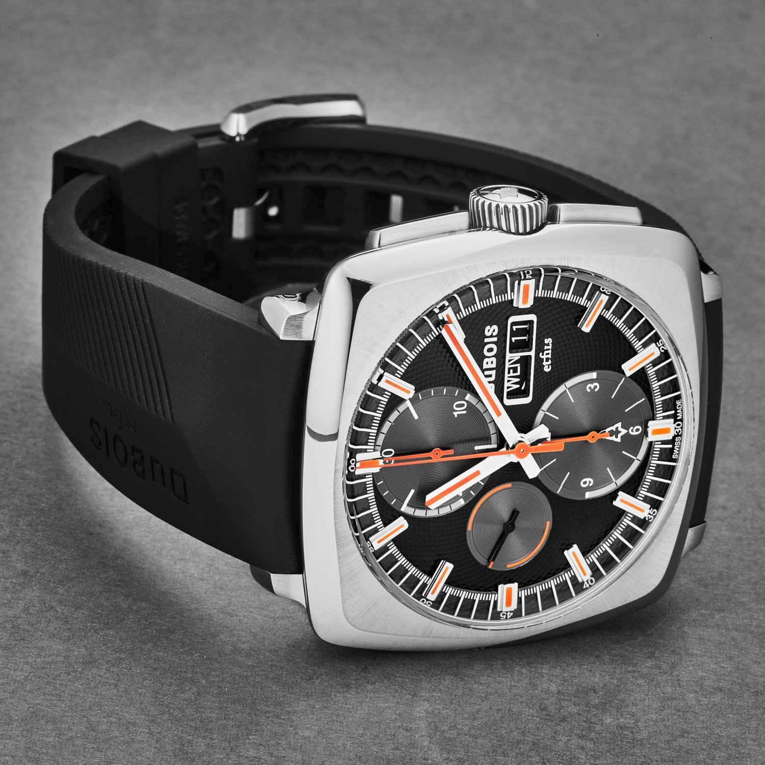 Dubois DBF002-01 Men's Dbf002-01 'limited Edition' Black Dial Chronogr