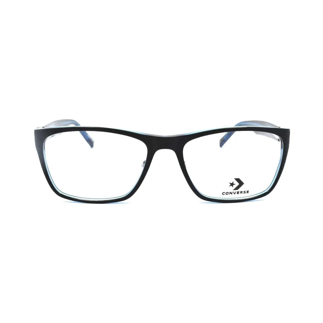 Converse A223 Black Blue Square Men's Acetate Eyeglasses