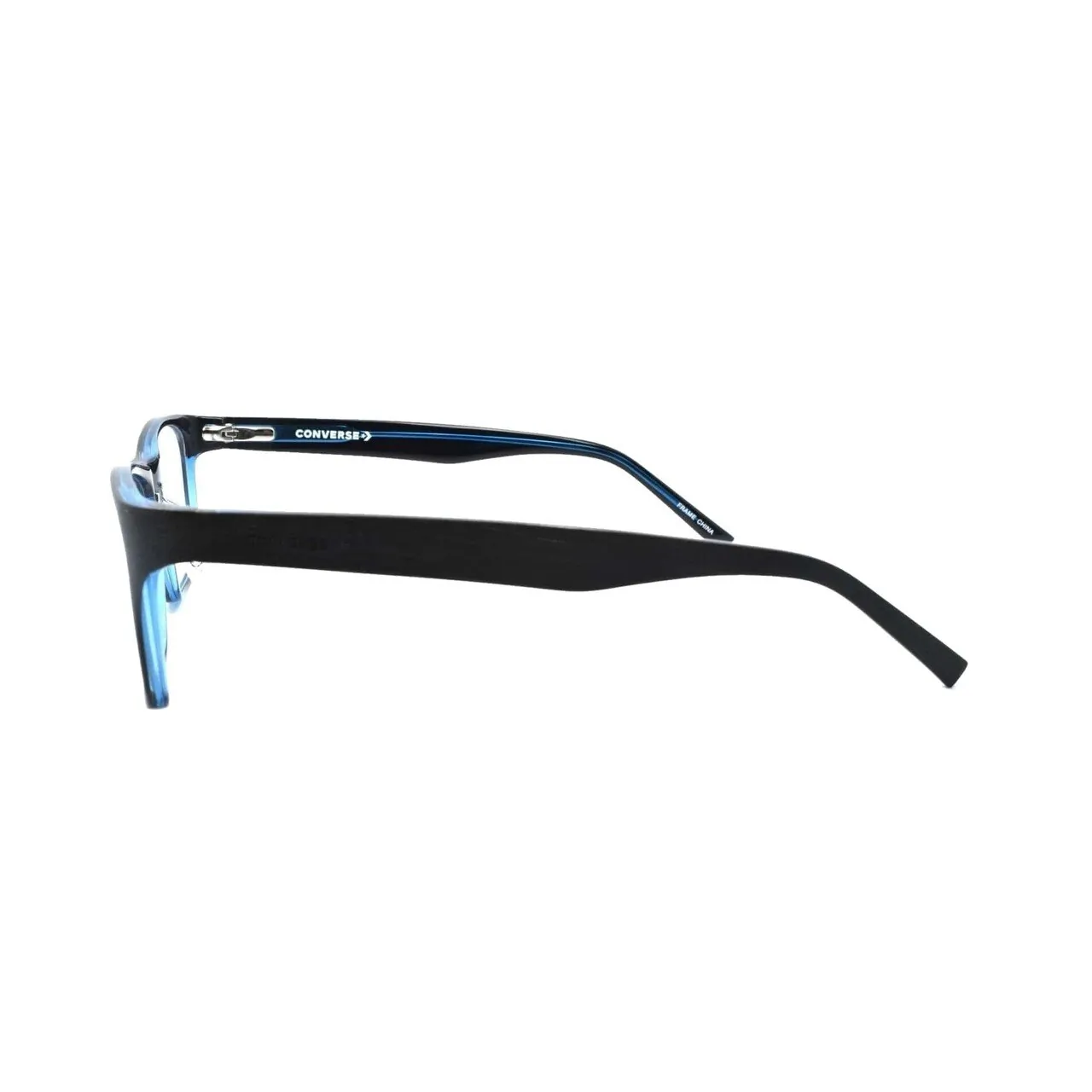 Converse A223 Black Blue Square Men's Acetate Eyeglasses