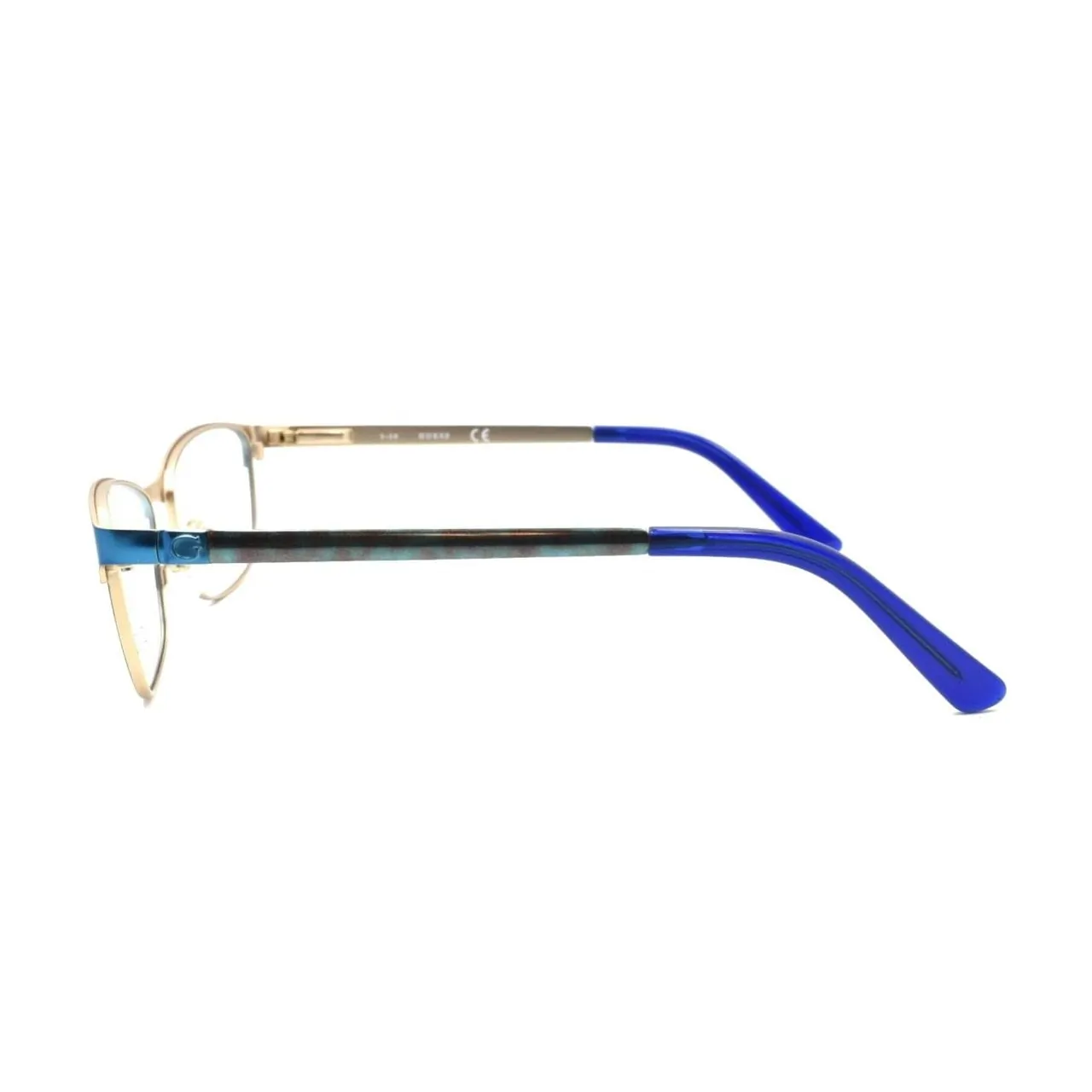 Guess GU-2512-091 Gu-2512-091 Matte Blue Square Women's Metal Eyeglass