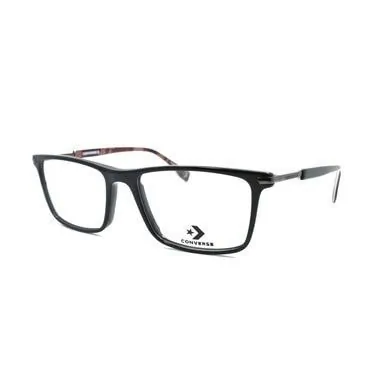 Converse A227 Black Square Men's Acetate Eyeglasses