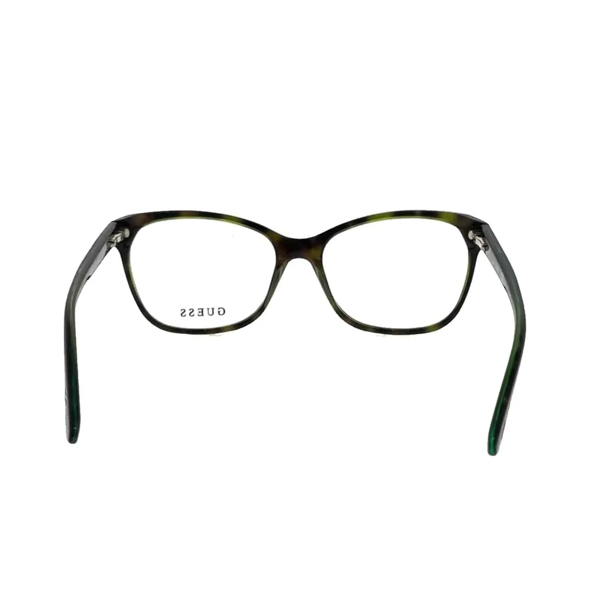 Guess GU-2494-056 Gu-2494-056 Havana Square Women's Acetate Eyeglasses