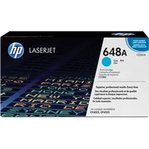 Hp 648A (CE261A) Toner Cartridge - Single Pack - Laser