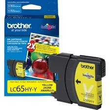 Original Brother LC65HYY Ink Cartridge - Inkjet - 750 Pages - Yellow -