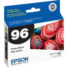 Original Epson T096120 96 Ink Cartridge - Inkjet - Black - 1 Each