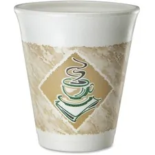 Dart DCC 8X8G Dart 8oz Hotcold Foam Cups - 8 Fl Oz - 1000  Carton - Wh