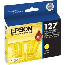 Original Epson T127420 Durabrite -s Ink Cartridge - Inkjet - Yellow - 