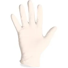 Impact PGD 8621L Proguard Disposable Latex Powdered Gloves - Large Siz