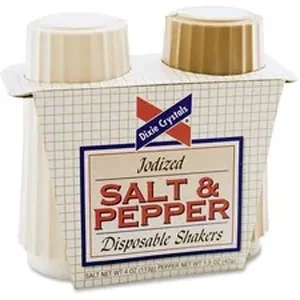 Hormel Corp Dixie Crystals Salt & Pepper Shakers Set -