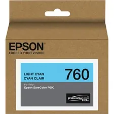 Original Epson EPS T760520 Ultrachrome Hd T760 Ink Cartridge - Inkjet 