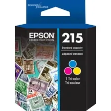 Original Epson T215530 215 Ink Cartridge - Tri-color - Inkjet - 215 Pa