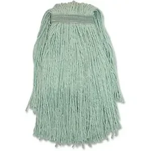 GJO N24G1BCT | Genuine Joe Blended Yarn Green Mophead - Yarn