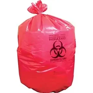 Heritage Bag Company Heritage 1.3 mil Red Biohazard Can