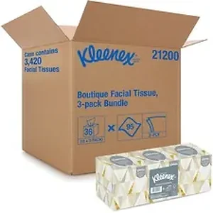 KCC 21200CT | Kimberly Clark Kleenex Boutique Tissue Bundle