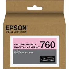 Original Epson EPS T760620 Ultrachrome Hd T760 Ink Cartridge - Inkjet 