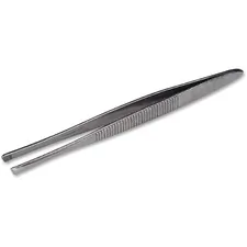 First FAO FAE6019 First Aid Only 3 Stainless Steel Tweezer - Silver - 