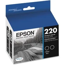 Original Epson T220120-D2 Durabrite Ultra Ink T220 Ink Cartridge - Ink