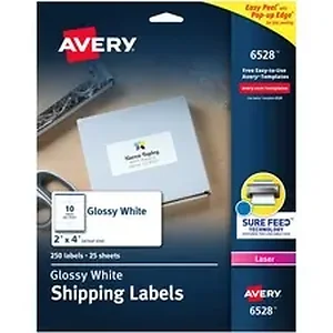 06528 | Avery Dennison Avery® Easy Peel Shipping Label