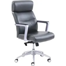 La-z-boy LZB 49317GRY La-z-boy High-back Leather Chair - Gray Bonded L