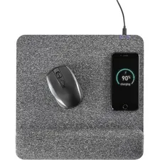 Allsop 32304 Powertrack Plush Wireless Charging Mousepad - () - 1.85 X