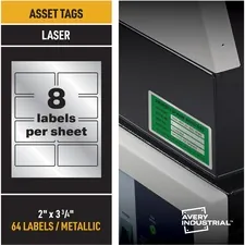 Avery AVE 61520 Averyreg; Permatrack Asset Tag Label - Permanent Adhes