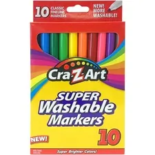 Crazart CZA 1016148 Cra-z-art Super Washable Finetip Markers - Fine Ma