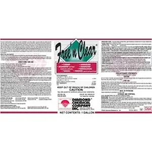 DCH 9302 | Diamond Chemical Company Diamond Free & Clear