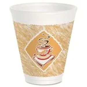 Dart Container Corporation Dart Cafe G Design Foam Cups -