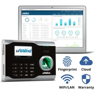 Workwell Tech uAttend BN6500 Time Clock - Biometric - 5000