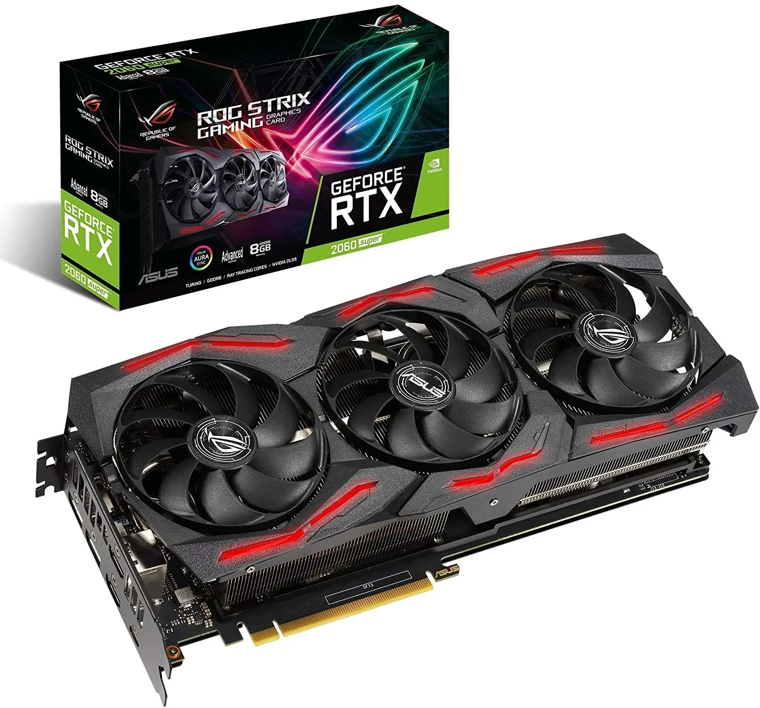 Asus ROGSTRXRTX2060SA8G Video Card Strix-rtx2060s-a8g-evo-v2 Geforce R