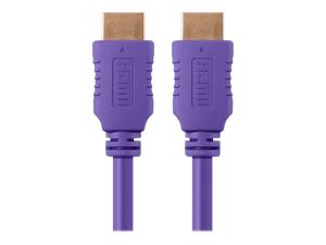 Monoprice 04022 High Speed Hdmi Cable_ 3ft Purple