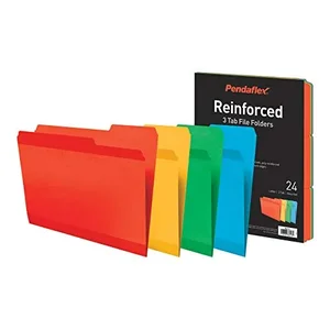 86213 | Tops Business Forms Assorted Poly Reinforced File