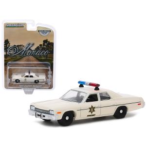 Greenlight 30140 1975 Dodge Monaco Cream Hazzard County Sheriff Hobby 