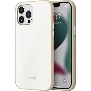 99MO132104 | Moshi IGLAZE iPhone 13 Pro Max Case - Pearl
