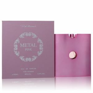 Ron 551548 Metal Pink Eau De Parfum Spray 3.4 Oz For Women