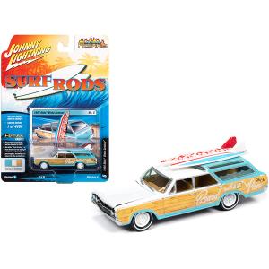 Johnny JLSF018-JLSP110A 1964 Oldsmobile Vista Cruiser White And Seafoa