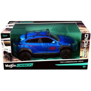 Maisto 32533bl Lamborghini Urus 63 With Roof Rack Blue Metallic Off-ro