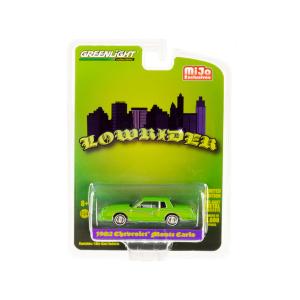 Greenlight 51388 1982 Chevrolet Monte Carlo Lowrider Bright Green Meta