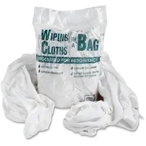 Office Snax, Inc. Bag A Rags Office Snax Cotton Wiping