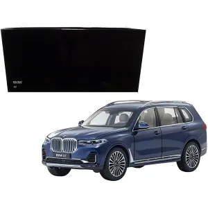 Kyosho 08951PBL Bmw X7 With Sunroof Phytonic Blue Metallic 118 Diecast